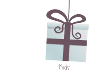 Inside this wrapped gift for your Kids: Electronics.